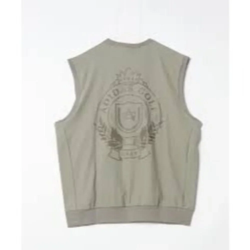 Adidas Golf Go To Vest NWOT Khaki Green Size Medium